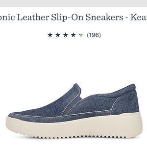 Vionic Denim Slip-On Sneakers NWOT